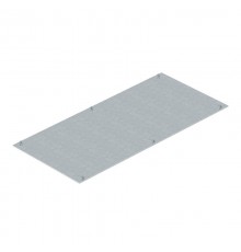 Крышка глухая кабельного канала OKA с фиксаторами 800x400x4 мм (сталь) (OKA D 400 R)  7425024  OBO Bettermann