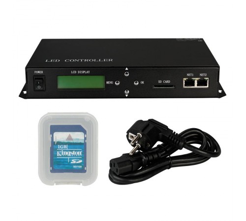 Контроллер HX-801TC (122880 pix, 220V, SD-карта)  022187  Arlight
