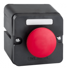 Пост кнопочный ПКЕ 222-1-У2-IP54 (красный гриб) (2НО) 285314  КЭАЗ