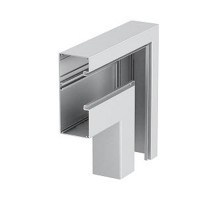 Плоский угол кабельного канала Rapid 80 70x170 мм (алюминий,белый) (GA-AFF70170RW)  6279430  OBO Bettermann