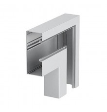 Плоский угол кабельного канала Rapid 80 70x170 мм (алюминий,белый) (GA-AFF70170RW)  6279430  OBO Bettermann