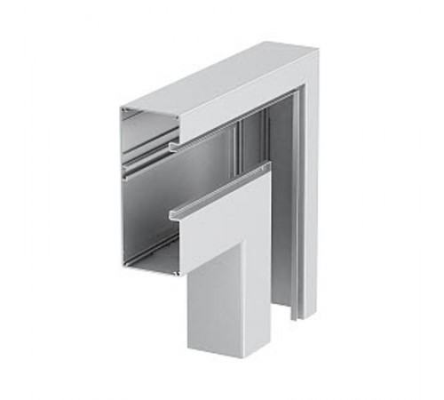 Плоский угол кабельного канала Rapid 80 70x170 мм (алюминий,белый) (GA-AFF70170RW)  6279430  OBO Bettermann