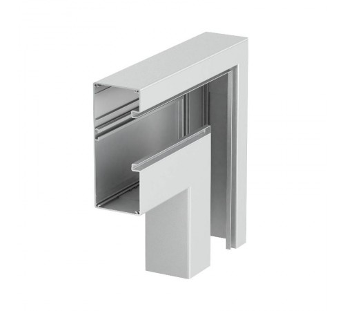 Плоский угол кабельного канала Rapid 80 70x170 мм (алюминий,анодированный) (GA-AFF70170EL)  6279433  OBO Bettermann