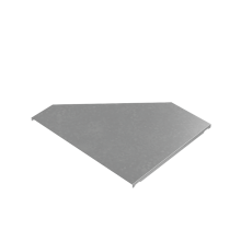 Крышка переходника правого 150-400 мм "ПЛЮС" HD  KPDplus150-400-R HD   КМ-профиль