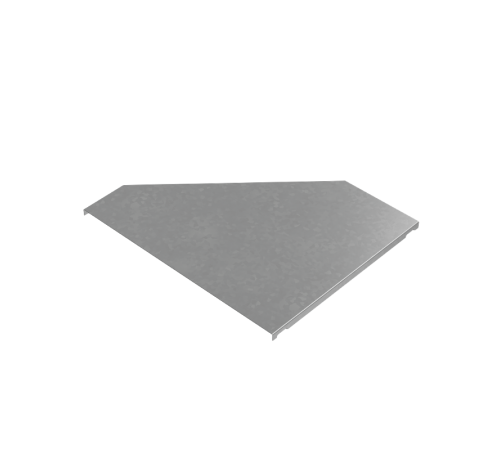 Крышка переходника правого 150-400 мм "ПЛЮС" HD  KPDplus150-400-R HD   КМ-профиль