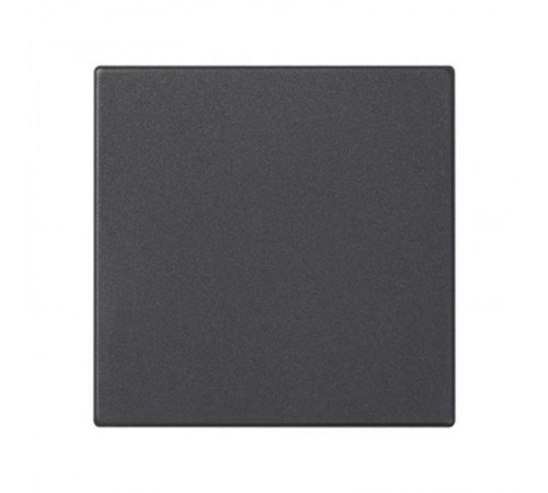 Simon CIMA 500 Заглушка одиночная, 50х50мм, 500CIMA, графит  50010800-038  Simon