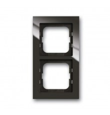 Рамка 2-постовая, серия axcent, цвет ch?teau-black  1754-0-4492   2CKA001754A4492  ABB
