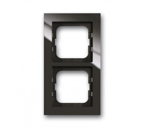 Рамка 2-постовая, серия axcent, цвет ch?teau-black  1754-0-4492   2CKA001754A4492  ABB