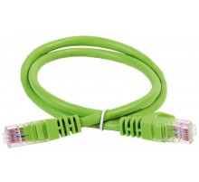 ITK Коммутационный шнур кат. 5E UTP LSZH 0,15м зеленый  PC02-C5EUL-015M  ITK