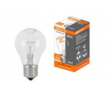 Лампа накаливания ЛОН  60Вт Е27 230В Б75 груша  SQ0332-0036  TDM