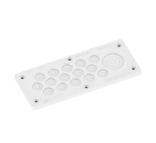 Мембранный кабельный ввод, EPDM, IP66, t эксп. -70..+90, ШхВ 216х89 мм,15x2,0-20,0 мм, 1x2,0-40,5 мм  R5MMB2  DKC