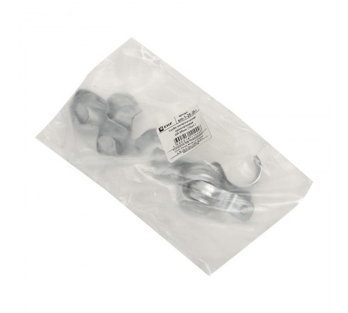 Скоба металлическая однолапковая СМО d25-26мм (10шт.) PROxima  sm-1-25-26-r  EKF