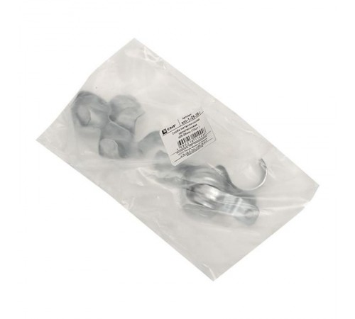 Скоба металлическая однолапковая СМО d25-26мм (10шт.) PROxima  sm-1-25-26-r  EKF