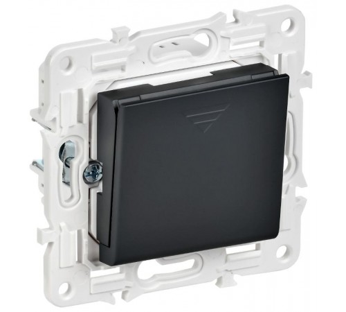 SKANDY Выключатель карточный 30А SK-V15Bl черный   SK-V11-0-10-K02  IEK