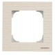 Рамка 1-постовая, серия SKY, цвет дерево белый ясень2CLA857100A2001 ABB
