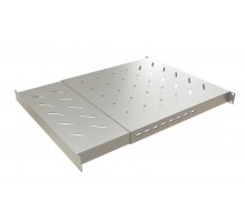 TSD3H-1U-405/700-RAL7035 Полка c 19'' креплением, раздвижная, 1U, с регулируемой глубиной установки от 405 мм-700 ммцвет серый  452067  Hyperline