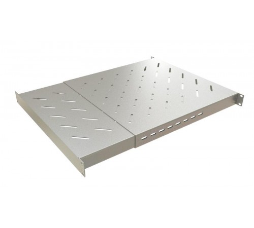 TSD3H-1U-405/700-RAL7035 Полка c 19'' креплением, раздвижная, 1U, с регулируемой глубиной установки от 405 мм-700 ммцвет серый  452067  Hyperline