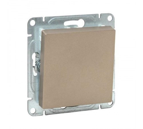 Механизм выключателя, одноклавишный, шампань Эпика  UP1-SWC-10 EKF