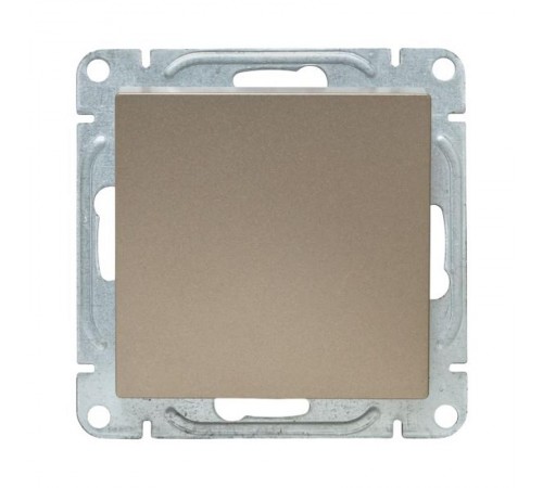 Механизм выключателя, одноклавишный, шампань Эпика  UP1-SWC-10 EKF