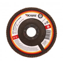 Круг лепестковый торцевой, P24, 125х22,2мм  KR-90-0010  Kranz