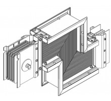 Секция Z вниз н/2 4000А Cu 3L+N+1/2PE IP55 тран. IEK  LB-4000C5-35-F-ZDF  IEK