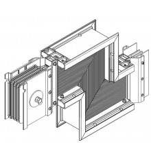 Секция Z вниз н/2 3200А Cu 3L+N+PER IP55 тран. IEK  LB-3200C4-35-F-ZDF  IEK