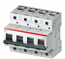Выключатель автоматический четырехполюсный S804PV 13А S 5кА (S804PV-S13)  2CCP844001R1139  ABB