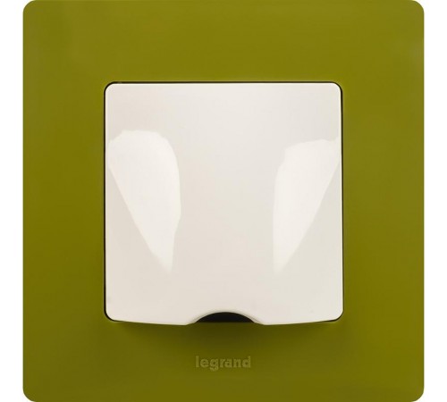 Etika Белый Вывод кабеля IP21  672229  Legrand