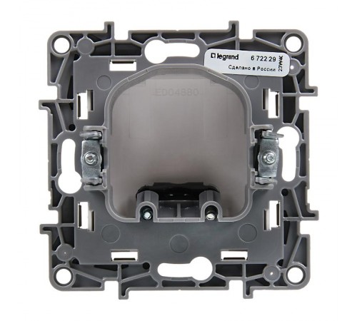 Etika Белый Вывод кабеля IP21  672229  Legrand