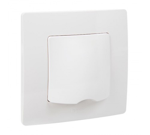 Etika Белый Вывод кабеля IP21  672229  Legrand