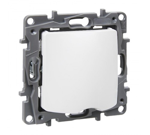 Etika Белый Вывод кабеля IP21  672229  Legrand