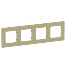 FLITE Classic Рамка 4-ая РУ-4-К-ФлО оливковый  FI-M42-32-20-K26  IEK