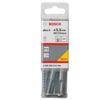 Буры 10шт SDS plus-5, 5.5x50x115  2608585614  BOSCH