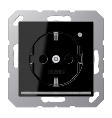 SCHUKO-розетка с LED подсветкой A1520-OSWLNW Jung