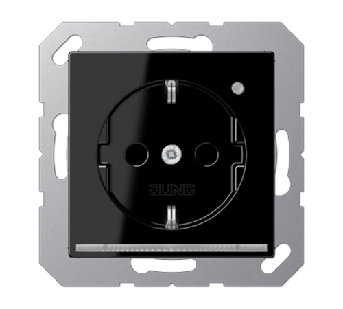 SCHUKO-розетка с LED подсветкой A1520-OSWLNW Jung