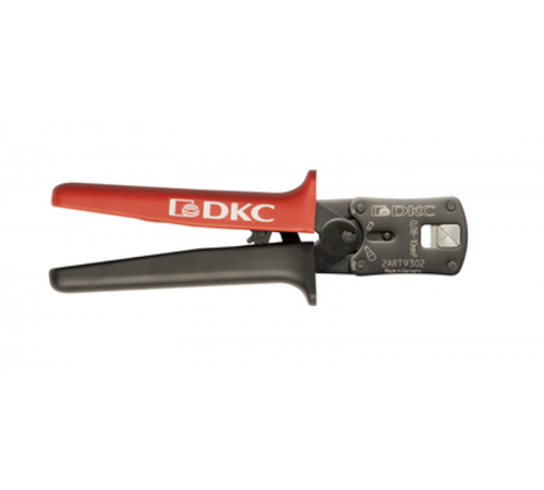 Клещи для четырехстороннего обжима наконечников гильз 0,08-10мм.кв.  2ART9302  DKC