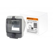 Крышка защитная для выреза в шкафу пластик 3 модуля IP67 (2шт/упак)  SQ0911-0006  TDM