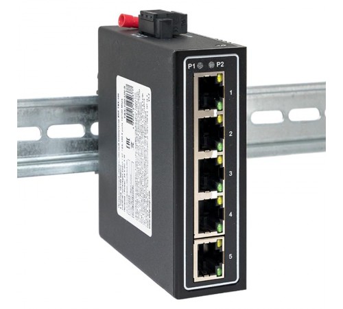 Промышленный неуправляемый коммутатор EKF TSX-100 5 портов 10/100 Мбит/с  TSX-100-UN-5  EKF