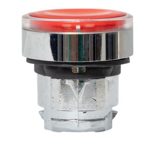 Механизм исполнительный кнопки XB4 красный плоский возвратный без фиксации, с подсветкой IP65  XB4BW-R-65  EKF