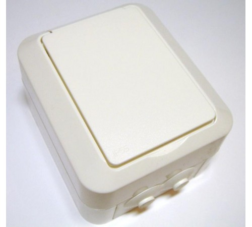 Розетка SCHUKO с заземлением, 16А / 250В, зажимные клеммы, серия Jussi, белый, наружный монтаж, IP55  20ESW   2TKA000678G1  ABB