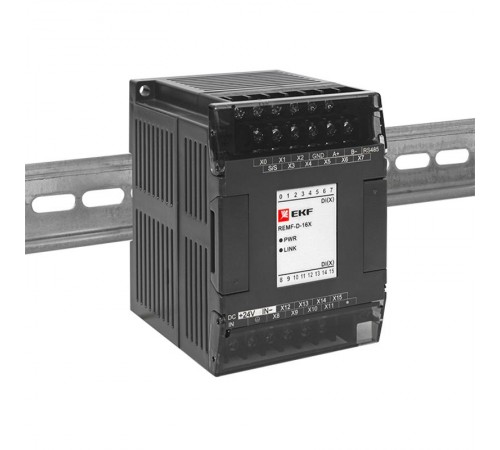 Модуль дискретного ввода REMF 16 PRO-Logic  REMF-D-16X  EKF