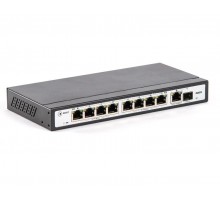 SKAT PoE-8E-1G-1S коммутатор PoE Plus, мощность 120Вт, порты: 8-Ethernet, 1-Uplink, 1-SFP  2033  Бастион