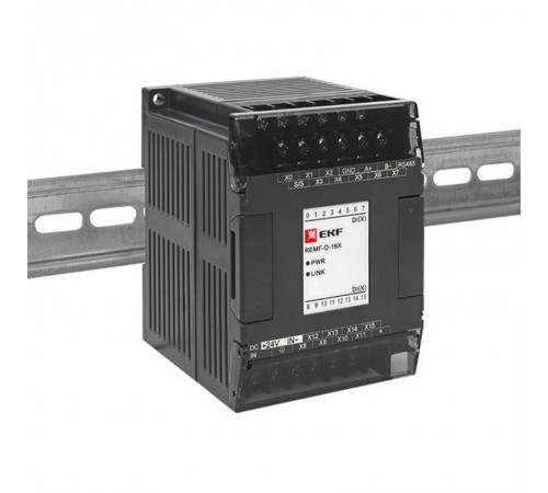 Модуль дискретного ввода REMF 16 PRO-Logic  REMF-D-16X  EKF
