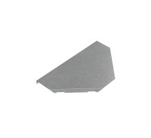 Крышка Т-отвода 50 мм "ПЛЮС" HD  KTDplus50 HD   КМ-профиль