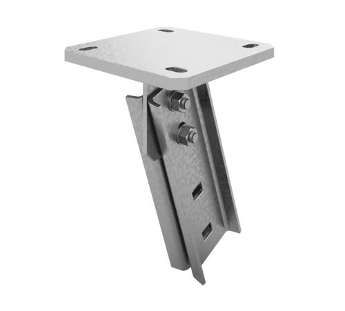 Потолочное крепление регулируемое для высоких нагрузок, толщ. 4,0 мм, гор. цинк, 355101  ПКР8-4,0-ГЦ   Ostec