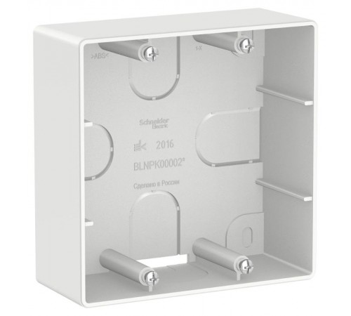 Blanca Белый С/У Коробка подъемная для силовых розеток  BLNPK000021  SE