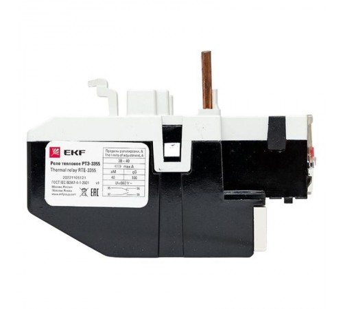 Реле тепловое РТЭ-3355 30-40А EKF PROxima  rel-3355-30-40  EKF