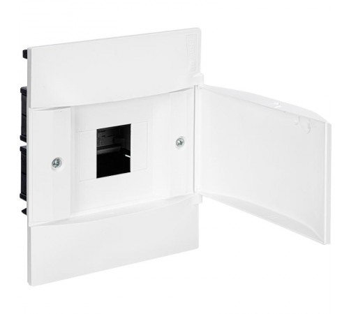 Practibox S Пластиковый щиток Встраиваемый 1X4 Белая дверь  134544  Legrand