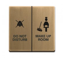 Клавиша Уборка/Не беспокоить, серия Династия, Латунь античная  1751-0-3119   2CKA001751A3119  ABB