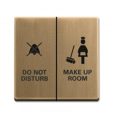 Клавиша Уборка/Не беспокоить, серия Династия, Латунь античная  1751-0-3119   2CKA001751A3119  ABB